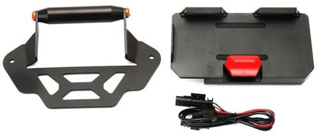 GPS Fixation Support Support De Navigation GPS pour Moto pour BMW C400X, Téléphone, Adaptateur pour Guidon, Fixe pour Avant(22MM 2)