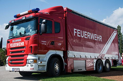 hansepuzzle 42297 - Feuerwehr Puzzle 500 Teile - Fortbewegung-Puzzle mit hochwertiger Aufbewahrung: Kartonbox und wiederverschließbarem Beutel - Puzzle-Maße: 46 x 30 cm