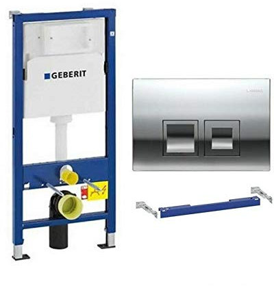 Geberit Duofix 1.12m WC Toilet Frame Delta Cistern Wall Brackets WC Bend Delta30