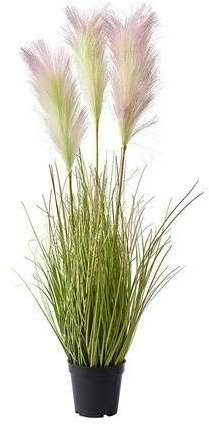 Klocke Kunstpflanzen Schilfgras im Topf - Neu 2020 - Hochwertiges Grasbüschel/Grasbusch/Grasbündel/Ziegras/Ufergras/Schilf Dekogras (Höhe: 80cm)