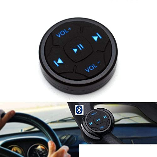 Control Remoto del Volante, Control Remoto inalámbrico Bluetooth 4.0 Media Button Music Play Control Remoto para iOS/Android