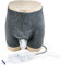 WANGXN Urinbeutelhose Herren Tragbare Urinbeutel Inkontinenzhose für Männer, Urin Auslaufsicheres Bein Silica Gel Urinal Katheter Urinbeutelhalter Sammlungstasche
