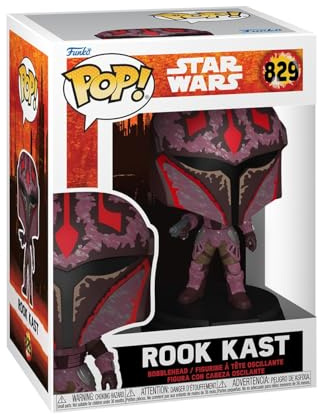 POP Funko Star Wars: Rook Kast | Offizieller Fanartikel und Merch - Vinyl Sammelfigur als Regal Deko - Geschenkidee zum Geburtstag für Fans und Sammler