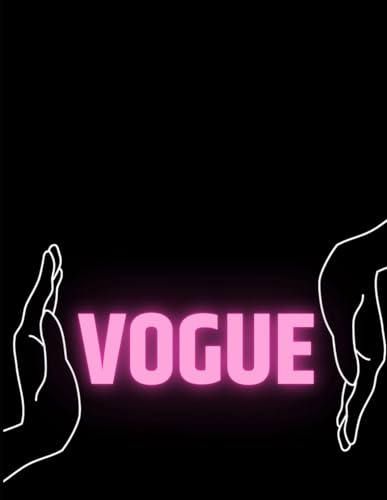 Vogue Dance Journal Notebook: Black, Lined, Soft Cover, 8.5 x 11 in, Narrow Ruled, Large Composition Notebook: (Diary, Notebook) (Trendy Journaling Notebooks)