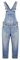 KIDSCOOL SPACE Salopette per jeans in denim morbido alla moda,sottile,lavata,blu chiaro,6-7 anni