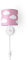 Paco Home Wandlampe Kinderzimmer Stofflampenschirm Rund Wandleuchte Babyzimmer Mond Sterne Wolken E14 Mit Stecker Und Kabel