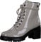 s.Oliver Damen Stiefeletten zum Schnüren mit Blockabsatz Vegan, Braun (Taupe Patent), 39 EU