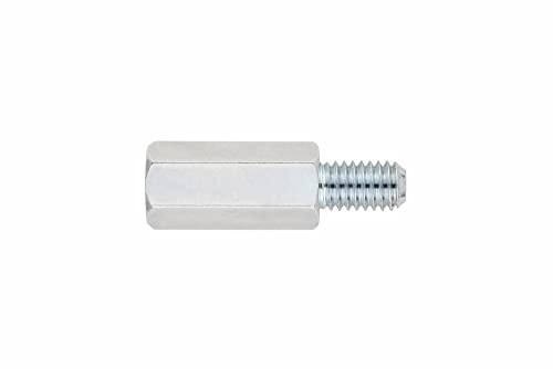 INDEX Manchon hexagonale mâle/femelle - Zingué M6 x 10 - Boite de 100 - Collier de serrage