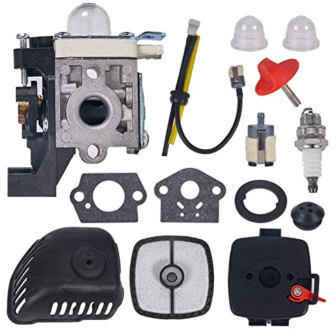 Mikatesi SRM 225 - Kit di montaggio filtro aria carburatore per Echo SRM225 GT225 GT225i PE225 PAS225 SHC225 PPF225 SRM225i SRM225SB SRM225U GT225L GT225SF PPF235ES PPT235ES SHC225 S Trimmer Weedeater