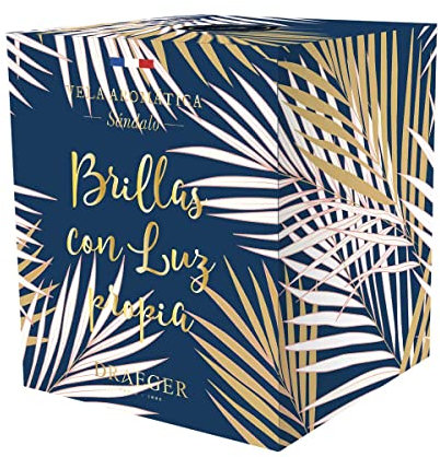 Draeger Paris - Vela Fragancia Sándalo Brillas con Luz Propia