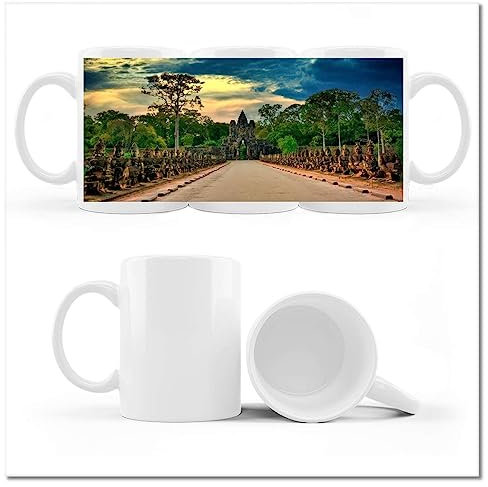 Kaffee Tee Tasse Tasse mit Foto Tonle Om South Gate Nr.H10071M_Cup