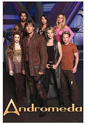 MSRV Poster der TV-Serie Andromeda, Leinwand-Poster, Wandkunst, Dekordruck, Bild, Gemälde für Wohnzimmer, Schlafzimmer, Dekoration, ungerahmt: 30 x 45 cm