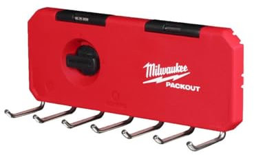 Milwaukee Packout Metal 7 Hook Row