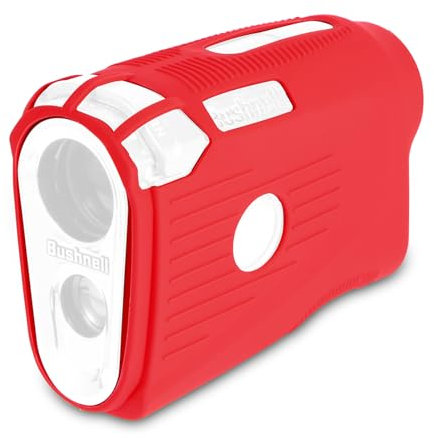 JAWEGOLF Silikonhülle Kompatibel mit Bushnell Pro X3/X3+ Golf Entfernungsmesser (Rot)