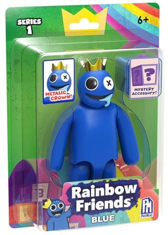 Rainbow Friends – Action Figure blu (figura alta 5 pollici, serie 1)