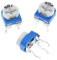 20 Stück RM065 RM-065 100 200 500 1K 2K 5K 10K 20K 50K 100K 200K 500K 1M Ohm Trimpot Trimpot Potentiometer Variabler Widerstand (Size : 200K Ohm)