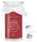 JuwelKerze Cherry Kiss Armband Silber - Schmuckkerze 80 Std - große Duftkerze im Glas mit fruchtigem Duft - Kerze mit Schmuck - Geschenke für Frauen