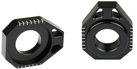 SCAR Tendeurs de chaine Roue Compatible avec KTM 125 250 300 350 450 501 SX SXF XCF Husqvarna TC FC TE FE TX FX GasGas MC MCF EC ECF EX EXF 23-25 - Noir