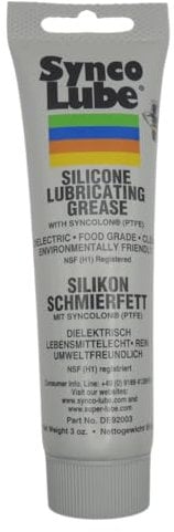 KD89 Superlube Syncolon Silikonschmierfett (PTFE) für O-Ringe und Dichtungen (92003)