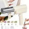 Handheld Electric Pasta Noodle Gun, 5-in-1 Cordless Pasta Machine, Portable Noodle Maker with Shaping Moulds and Cutter, Homemade Ramen Spaghetti Maker