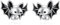 Flpruy Fledermaus Ohrringe 925 Sterling Silber Niedliche Fledermaus Ohrstecker für Frauen Halloween Ohrringe Gothic Schmuck Geschenke für Gril-Tochter