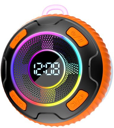 Dyurwa Altavoz Bluetooth Portátil Bluetooth con Sonido Estéreo, IPX7 Impermeable Altavoz Portátil