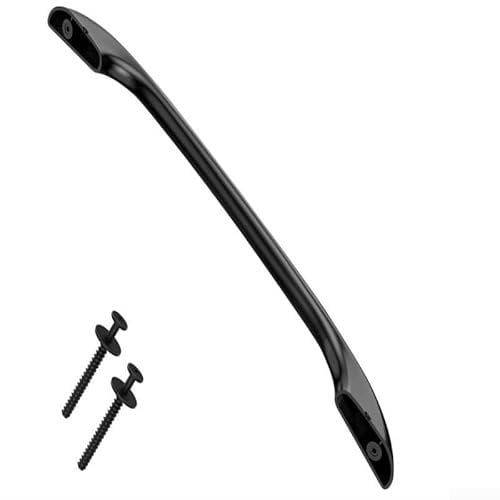 5304458312 Manija de puerta de horno con tornillos para reemplazo simple y uso duradero (5304458312 negro)
