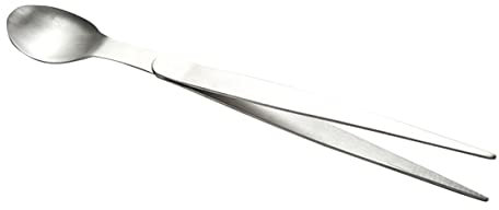 Ipetboom Kleiner Probierlöffel aus Koch Probierlöffel mit Essstäbchen und Pinzette Tragbar und Kompakt für Zuhause und Restaurant