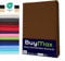 Buymax® Spannbettlaken 90x200cm Doppelpack 100% Baumwolle Spannbetttuch Bettlaken Jersey, Matratzenhöhe bis 25 cm, Farbe Schokobraun