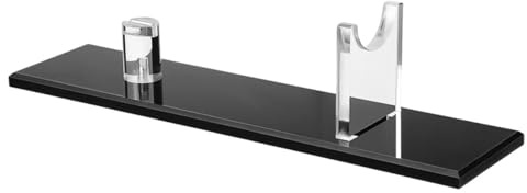 OSALADI Acrylic Single Cutter Display Rack Thickened Stable Kitchen Cutter Holder Stand for Shop Knife Collection and Storage