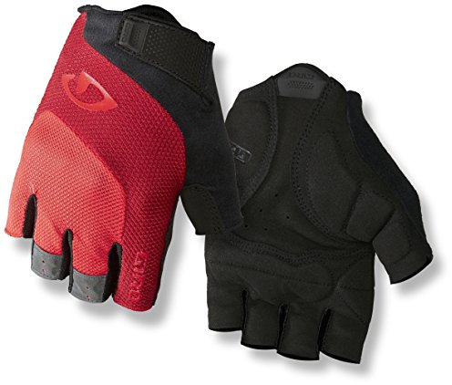 GIRO Bravo Gel Mitt BRT Red L Guantes, Hombres, Rojo Brillante