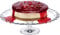Large 38cm Clear Glass Footed Round Server Cake Muffin Stand Centrepiece