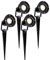 SWANEW 4 Pack 4W GU10 Spot LED Extérieur, Éclairage Extérieur LED à Piquer Lampe Jardin étanche IP65 Blanc Chaud, Lampe LED Extérieur, Projecteur-Spot
