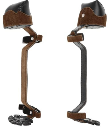 elToro Wild Colorz - Anbauköcher; EIN Leichter, hochwertiger Bogenköcher, der seitlich am Bogen befestigt Wird und bis zu 8 Pfeile Immer griffbereit hält (Braun)