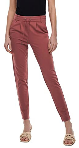 ONLY Damen Onlpoptrash Easy Colour Pant PNT Noos Hose ,Rosa/Rot ,XL / 34L