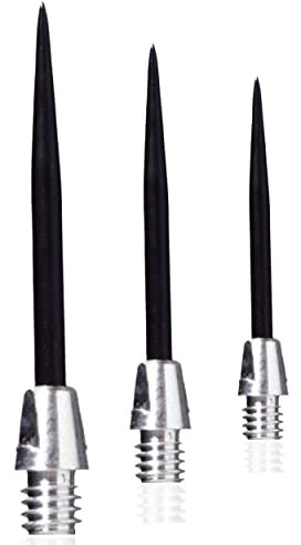 BEST SPORTING Steeldart Spitzen für Soft-Dartpfeile I Stahl-Dartspitzen I 2ba Gewinde I Darts Spitzen Steel I Metallspitzen für Dartpfeile umrüsten I Dart Spitzen Steel I Dartspitzen Steel (12 Stück)