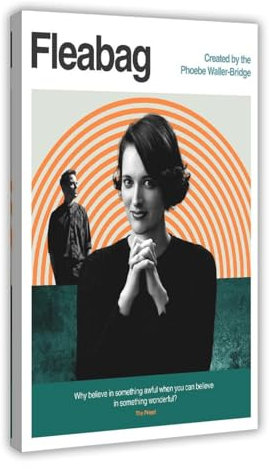 Fleabag Poster Leinwand Poster Schlafzimmer Dekor Sport Landschaft Büro Zimmer Dekor Geschenk Rahmenstil 30 x 45 cm