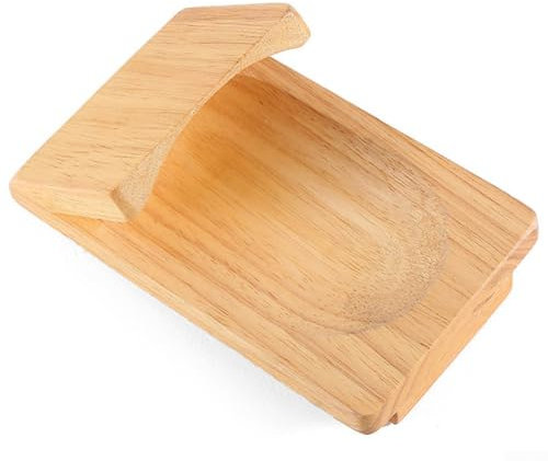Lightweight Wood Oyster Shucker Safe and Smooth Shucking, Compact Size
