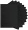 15 Blatt Tonpapier Schwarz A4, Schwarzes Bastelpapier 80-550g/m², schwarzes Geschenkpapier zum Verpacken, 29.7 x 21 cm, für Malen Kartenherstellung Einladungen Scrapbook Basteln ect.