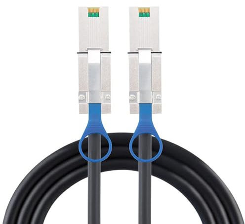 ETAWDE 26P SFF-8088 auf SFF-8088 externes Kabel für Raids Systeme 6Gbps SAS2.0 Hybrid-Kabel