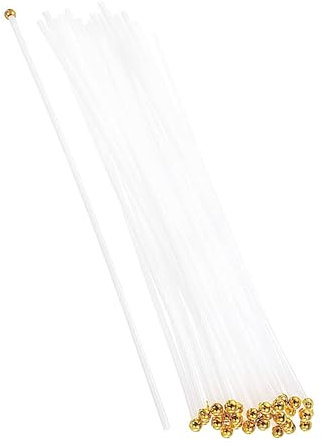 CANIGHT Asta Per Bandiera Portatile in Plastica Naturale 100 Pezzi Aste Per Bandiere Robuste Multiuso Resistente A Forti Venti