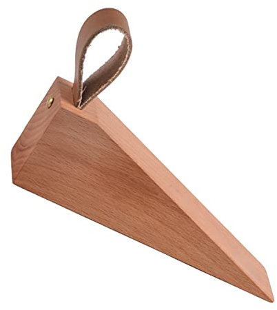 Gadpiparty 1 Stück Türstopper Aus Massivholz Keil Klassischer Türstopper Tischungen Türblocker Sperre Geformt Werkzeug Türzugstopper Türstopps Kleiner Türstopper Nussbaum Zufällige Farbe