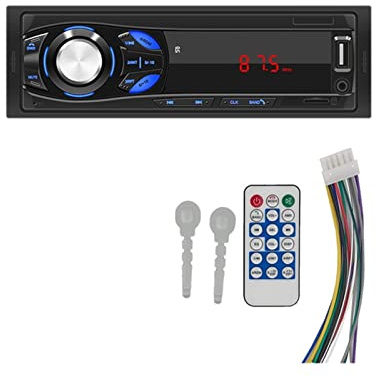 Estereo de automóvil Bluetooth 12V FM Cargador Audio Radio 5V USB TF AUX Auto subwoofer Auto electrónica Mp3 Jugador en el Dash 1din Autorradio(MP3 Player Only A37)
