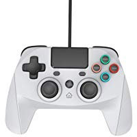 Snakebyte Gamepad per PlayStation 4 – Controller PS4 cablato con cavo da 3 m – Controller nostalgico PlayStation One per PlayStation 4/PS4 Slim/PS4 Pro, grigio