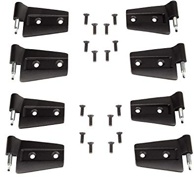 Kit de bisagras para puerta de la nevera resistente 07-18 Jeep Wrangler