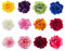 12 Stücke Haarclip Rosen Blumen Haarspangen,Blumen Haarspangen, Mehrfarbige Rose Haarspange Zubehör für Frauen Mädchen Party Strandhochzeit