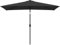 vidaXL Sonnenschirm mit Metall-Mast 300 x 200 cm Schwarz