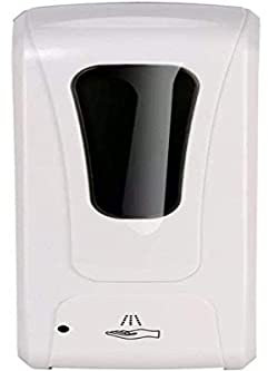 Gel-Desinfektionsmittel für Hände | Automatischer Seifenspender | Handdesinfektionsspender | Handdesinfektionsmittel 1000 ml + UV Sensor - 4 Batterien C Nicht enthalten oder DC 6 V 1 A