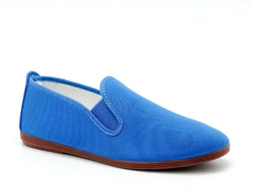 javer 55-1 - Zapatilla Kung-FU Lona Mujer Color: Royal Talla: 40