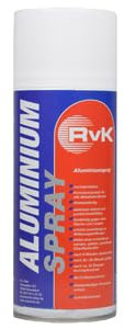 RVK 400 ml Aluminiumspray silber glänzend, 99,5% Reinaluminium - Hitzebeständig bis 600 °C, Korrosionsschutz für Metall